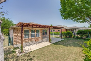Charming single-story and sought-after Pine Springs floor plan on Frisco Lakes Golf Course in Texas - for sale on GolfHomes.com, golf home, golf lot