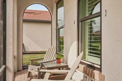 This better-than-new, 2-bedroom plus den/office, 2.5-bath on Sarasota National Golf Club in Florida - for sale on GolfHomes.com, golf home, golf lot