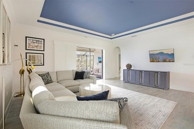 This better-than-new, 2-bedroom plus den/office, 2.5-bath on Sarasota National Golf Club in Florida - for sale on GolfHomes.com, golf home, golf lot