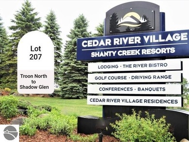 Shanty Creek Resort homesite located in the beautifully wooded on Cedar River Golf Course in Michigan - for sale on GolfHomes.com, golf home, golf lot