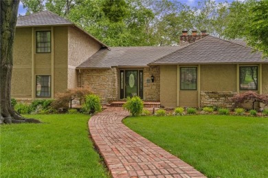 Stunning Golf Course Living in the heart of Leawood. Truly the on Leawood South Country Club in Kansas - for sale on GolfHomes.com, golf home, golf lot