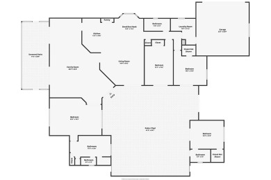 4 Bedroom, 3 bath home with private courtyard pool located in on Pine Tree Golf Club in Florida - for sale on GolfHomes.com, golf home, golf lot