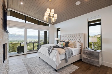 Experience contemporary mountain living in this 5,391 sq ft home on Red Ledges Golf Club in Utah - for sale on GolfHomes.com, golf home, golf lot