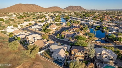 Mountain & Golf Views Welcomes you to this Stunning Upscale on The Legend at Arrowhead in Arizona - for sale on GolfHomes.com, golf home, golf lot