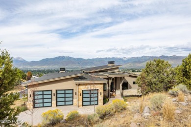 Experience contemporary mountain living in this 5,391 sq ft home on Red Ledges Golf Club in Utah - for sale on GolfHomes.com, golf home, golf lot