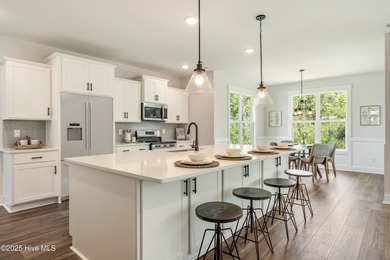 This spacious, new-construction home is situated on a large on Belvedere Country Club in North Carolina - for sale on GolfHomes.com, golf home, golf lot