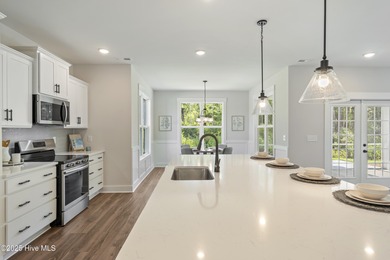 This spacious, new-construction home is situated on a large on Belvedere Country Club in North Carolina - for sale on GolfHomes.com, golf home, golf lot