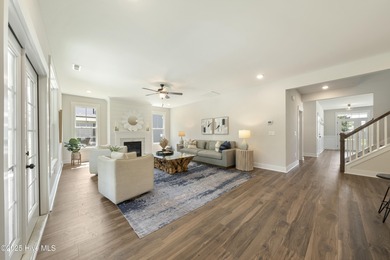 This spacious, new-construction home is situated on a large on Belvedere Country Club in North Carolina - for sale on GolfHomes.com, golf home, golf lot