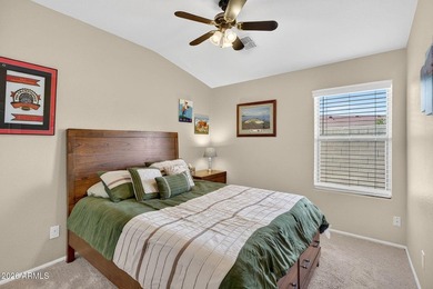 Located in the highly sought-after Johnson Ranch community, this on The Golf Club At Johnson Ranch in Arizona - for sale on GolfHomes.com, golf home, golf lot