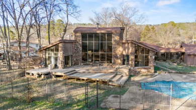 Experience lakeside living at its finest in this unique 4,100sf on Lions Den Golf Club in Arkansas - for sale on GolfHomes.com, golf home, golf lot