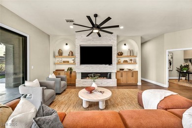 Fully reimagined single-story home offers refined living in a on Highland Falls Golf Club in Nevada - for sale on GolfHomes.com, golf home, golf lot