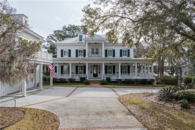 Step into 33 Old Oak, a custom built, unique Lowcountry haven in on Oldfield Golf Club in South Carolina - for sale on GolfHomes.com, golf home, golf lot