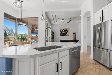 Stunning Resort-Style Retreat in Gated Grayhawk presents luxury on Talon at Grayhawk Golf Course in Arizona - for sale on GolfHomes.com, golf home, golf lot