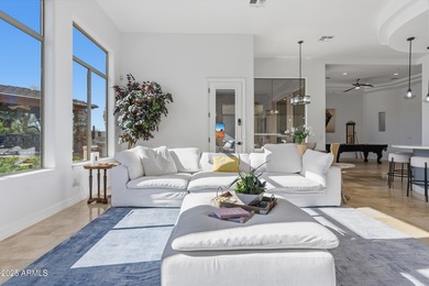 Stunning Resort-Style Retreat in Gated Grayhawk presents luxury on Talon at Grayhawk Golf Course in Arizona - for sale on GolfHomes.com, golf home, golf lot