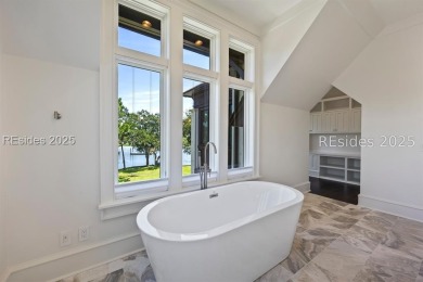 One of one. Welcome home to 1 Cedar, a deep-water sanctuary on Moss Creek Golf Club in South Carolina - for sale on GolfHomes.com, golf home, golf lot