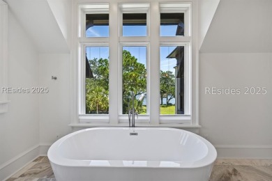 One of one. Welcome home to 1 Cedar, a deep-water sanctuary on Moss Creek Golf Club in South Carolina - for sale on GolfHomes.com, golf home, golf lot