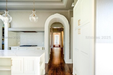 One of one. Welcome home to 1 Cedar, a deep-water sanctuary on Moss Creek Golf Club in South Carolina - for sale on GolfHomes.com, golf home, golf lot