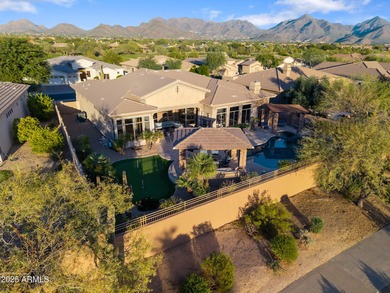 Stunning Resort-Style Retreat in Gated Grayhawk presents luxury on Talon at Grayhawk Golf Course in Arizona - for sale on GolfHomes.com, golf home, golf lot