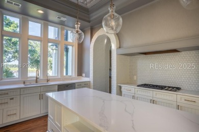 One of one. Welcome home to 1 Cedar, a deep-water sanctuary on Moss Creek Golf Club in South Carolina - for sale on GolfHomes.com, golf home, golf lot