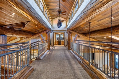 MAGNIFICENT, TURN-KEY FURNISHED FULL LOG CABIN, BACKING NATIONAL on Torreon Golf Club in Arizona - for sale on GolfHomes.com, golf home, golf lot