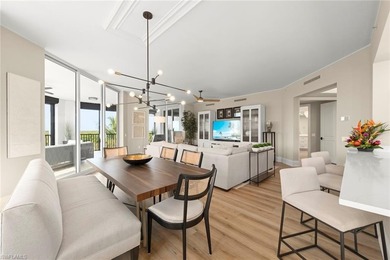 This fully renovated, second-floor end residence in Castella at on The Colony Golf and Country Club in Florida - for sale on GolfHomes.com, golf home, golf lot
