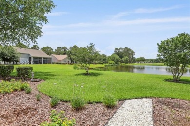 Impeccably maintained, this Hamilton Jefferson model offers on Okatie Creek Golf Club in South Carolina - for sale on GolfHomes.com, golf home, golf lot