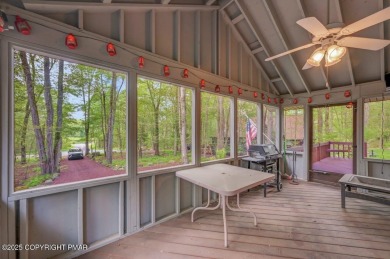 Discover the perfect blend of comfort and charm in this on Lake Naomi Timber Trails Golf Club in Pennsylvania - for sale on GolfHomes.com, golf home, golf lot