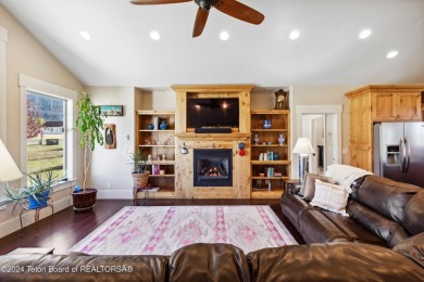 This exceptional 5-bedroom, 3-bath home, built by the renowned on Star Valley RV Golf Course in Wyoming - for sale on GolfHomes.com, golf home, golf lot