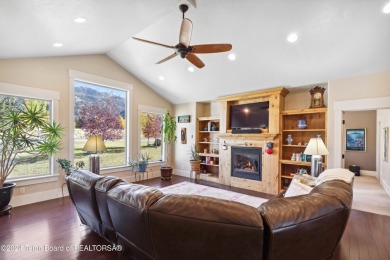 This exceptional 5-bedroom, 3-bath home, built by the renowned on Star Valley RV Golf Course in Wyoming - for sale on GolfHomes.com, golf home, golf lot