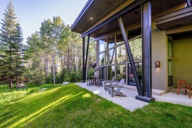 Masterfully executed contemporary design, with grand exposed on McCall Municipal Golf Course in Idaho - for sale on GolfHomes.com, golf home, golf lot
