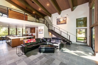 Masterfully executed contemporary design, with grand exposed on McCall Municipal Golf Course in Idaho - for sale on GolfHomes.com, golf home, golf lot