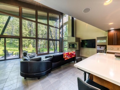 Masterfully executed contemporary design, with grand exposed on McCall Municipal Golf Course in Idaho - for sale on GolfHomes.com, golf home, golf lot