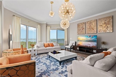 Exceptional, spacious luxury high-rise corner residence in Azure on Bonita Bay West in Florida - for sale on GolfHomes.com, golf home, golf lot