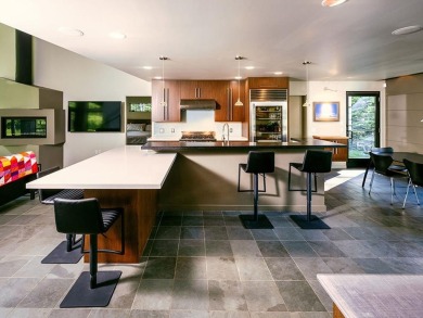 Masterfully executed contemporary design, with grand exposed on McCall Municipal Golf Course in Idaho - for sale on GolfHomes.com, golf home, golf lot