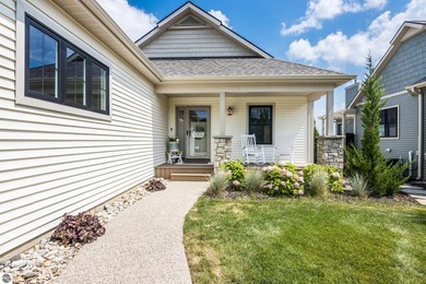 Welcome to 2764 W Crown Drive--a stunning 2022 ranch-style home on Crown Golf Course in Michigan - for sale on GolfHomes.com, golf home, golf lot