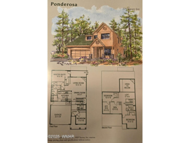 ENJOY THIS GATED COMMUNITY, Detached home 2-story with 1 guest & on Pinetop Lakes Golf and Country Club in Arizona - for sale on GolfHomes.com, golf home, golf lot