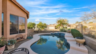 FANTASTIC POOL!!  This home sits on a choice corner N/S lot in a on Trilogy Golf Club At Power Ranch in Arizona - for sale on GolfHomes.com, golf home, golf lot