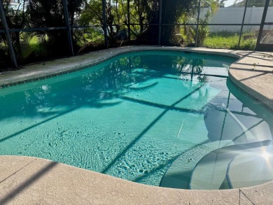 Check out this Venice East pool home located on a corner lot on Venice East Golf Club in Florida - for sale on GolfHomes.com, golf home, golf lot