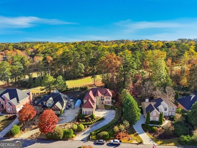 Experience luxury living at its finest with this stunning on Collins Hill Golf Club in Georgia - for sale on GolfHomes.com, golf home, golf lot