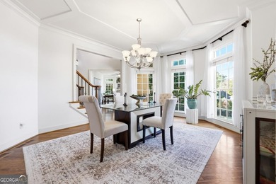 Experience luxury living at its finest with this stunning on Collins Hill Golf Club in Georgia - for sale on GolfHomes.com, golf home, golf lot