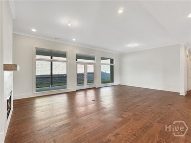 Discover easy coastal living in The Dover Bluff, a bright and on The Golf Club At Sanctuary Cove in Georgia - for sale on GolfHomes.com, golf home, golf lot