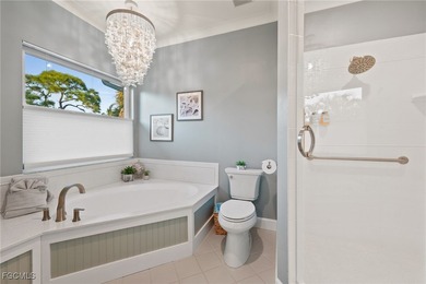 Situated in the serene heart of Bokeelia, this exquisite on Alden Pines Golf Club in Florida - for sale on GolfHomes.com, golf home, golf lot