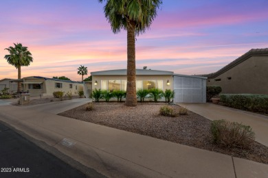 Discover the epitome of comfort & style in this charming on Apache Wells Country Club in Arizona - for sale on GolfHomes.com, golf home, golf lot