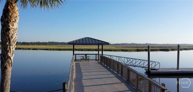 Discover easy coastal living in The Dover Bluff, a bright and on The Golf Club At Sanctuary Cove in Georgia - for sale on GolfHomes.com, golf home, golf lot