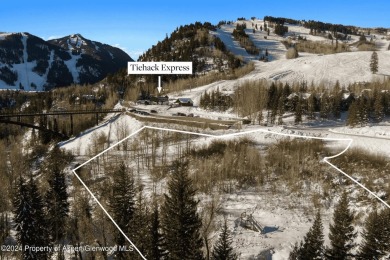 Discover Maroon Creek Lot 16, an exclusive 2.3-acre ski-in on Maroon Creek Club in Colorado - for sale on GolfHomes.com, golf home, golf lot