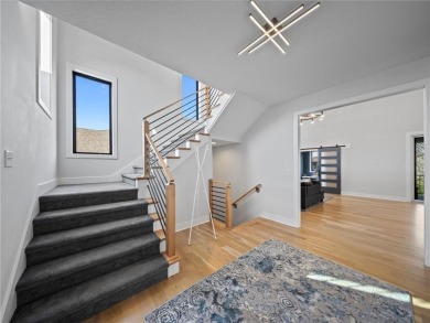 This beautiful custom-built 1.5-story home in WaterCrest Landing on Falcon Ridge Golf Course in Kansas - for sale on GolfHomes.com, golf home, golf lot