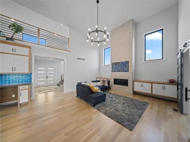 This beautiful custom-built 1.5-story home in WaterCrest Landing on Falcon Ridge Golf Course in Kansas - for sale on GolfHomes.com, golf home, golf lot