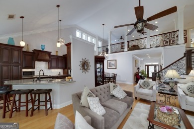 Beautifully kept and upgraded! Enter the soaring two story foyer on Eagles Landing Country Club in Georgia - for sale on GolfHomes.com, golf home, golf lot