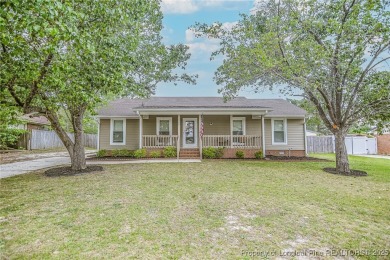 Welcome to this charming 3-bedroom, 2-bath ranch-style home on Hope Mills Golf and Country Club in North Carolina - for sale on GolfHomes.com, golf home, golf lot