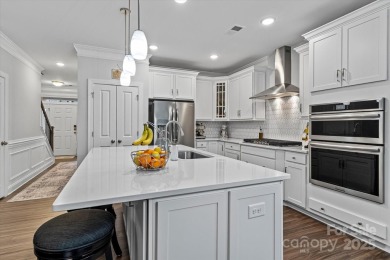 Premium lot with private wooded view! This 5BR/4BA home is on Fox Den Country Club in North Carolina - for sale on GolfHomes.com, golf home, golf lot